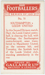 Southampton v. Leeds United.