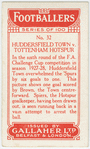 Huddersfield Town v. Tottenham Hotspur.