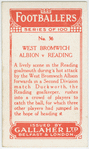 West Bromwich Albion v. Reading.