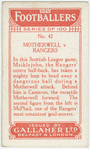 Motherwell v. Rangers.