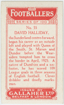 David Halliday.