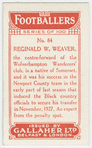 Reginald W. Weaver.
