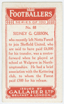 Sidney G. Gibson.