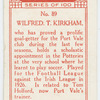 Wilfred T. Kirkham.