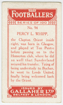 Percy L. Whipp.