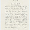 L. Stoker (Birmingham)