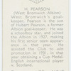 H. Pearson (West Bromwich Albion)