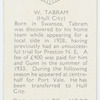 W. Tabram (Hull City)