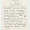 H. Davies (Stoke City)