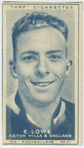 E. Lowe, Aston Villa & England.