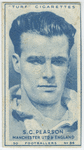 S. C. Pearson, Manchester Utd. & England.