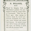 N. Bullock, Bury.