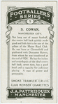 S. Cowan, Manchester City.