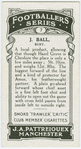 J. Ball, Bury.