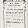 R. H. Pym, Bolton Wanderers.