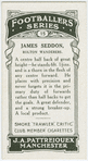 James Seddon, Bolton Wanderers.