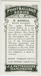 W. Jennings, Bolton Wanderers.