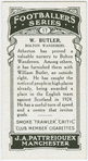 W. Butler, Bolton Wanderers.