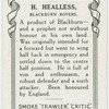 H. Healless, Blackburn Rovers.