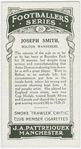 Joseph Smith, Bolton Wanderers.