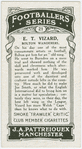 E. T. Vizard, Bolton Wanderers.
