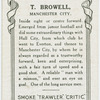 T. Browell, Manchester City.