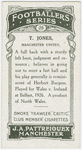 T. Jones, Manchester United.
