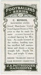 C. Rennox, Manchester United.