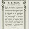 F. D. Mann, Manchester United.