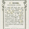 C. Moore, Manchester United.