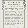 D. B. N. Jack, Bolton Wanderers.