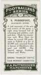 S. Puddefoot, Blackburn Rovers.