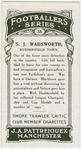S. J. Wadsworth, Huddersfield Town.