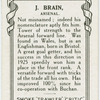 J. Brain, Arsenal.