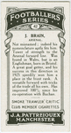 J. Brain, Arsenal.