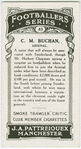 C. M. Buchan, Arsenal.