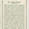 W. Cresswell (Everton).