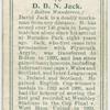 D. B. N. Jack (Bolton Wanderers).