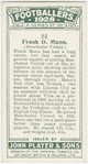 Frank D. Mann (Manchester United).