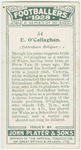 E. O'Callaghan (Tottenham Hotspur).