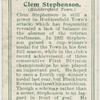 Clem Stephenson (Huddersfield Town).