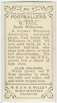 W. Faul, South Melbourne.