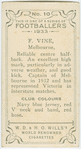 F. Vine, Melbourne.