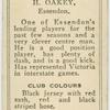 H. Oakey, Essendon.