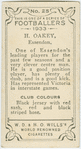 H. Oakey, Essendon.