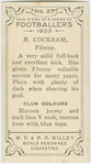N. Cockram, Fitzroy.