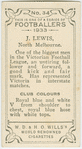 J. Lewis, North Melbourne.