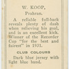 W. Koop, Prahran.