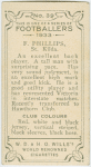 F. Phillips, St. Kilda.