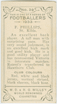 F. Phillips, St. Kilda.